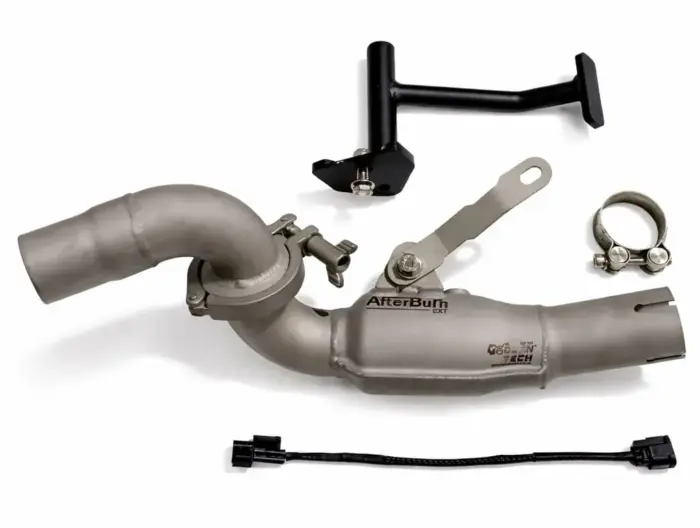 Exhaust Resonator / Center Stand Stopper